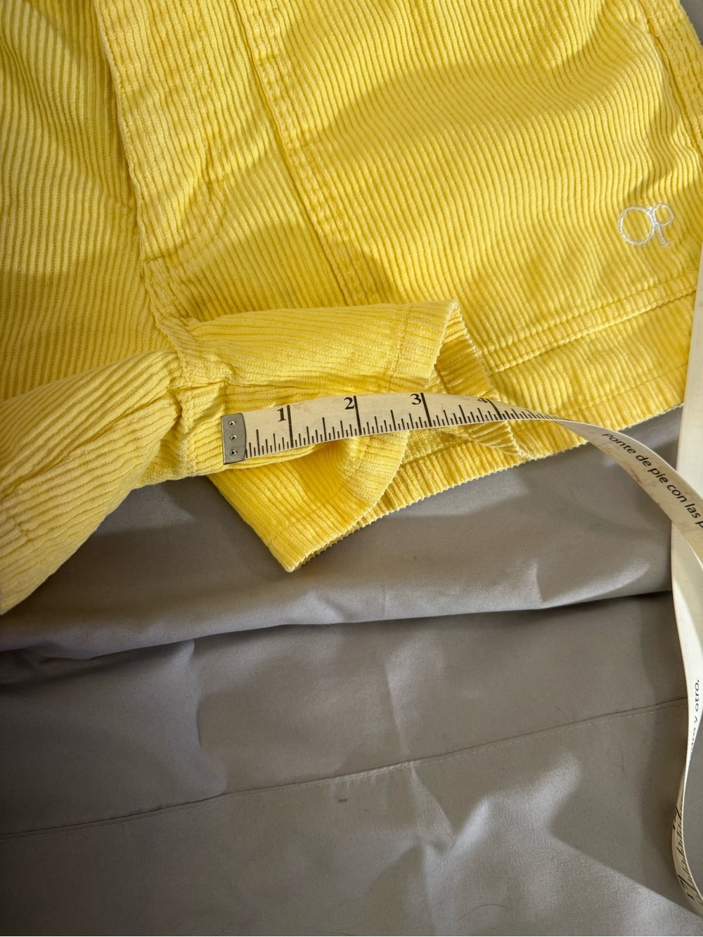 Classic Vintage Yellow OP Corduroy Shorts for women. Poss size 9 - Picture 5 of 5